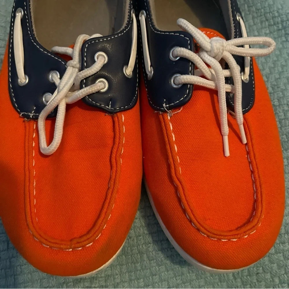 NFL Mens Denver Broncos Boat Deck Shoes - Focos - Size 7